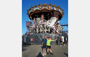 Denis et Sébastien au marathon de Nantes