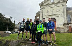 Au départ du trail du ruisseau