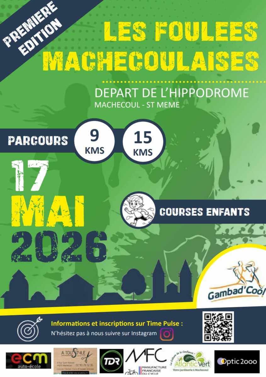 1ère EDITION - FOULEES MACHECOULAISES 2026