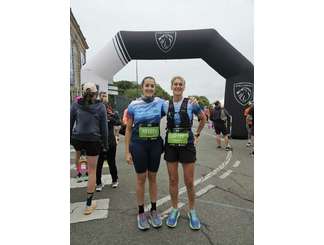 Maryline et Cloe au marathon de Vannes